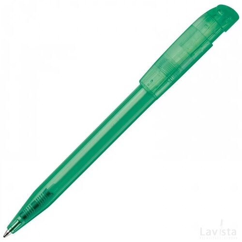 Balpen S45 Clear transparant transparant donker groen