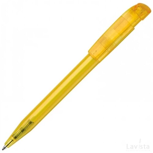 Balpen S45 Clear transparant transparant geel