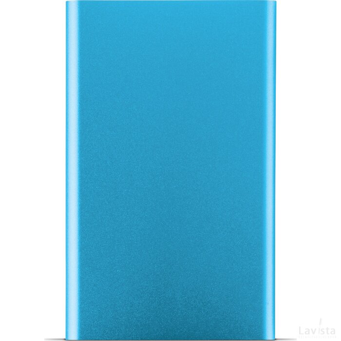 Powerbank Slim 4000mAh lichtblauw