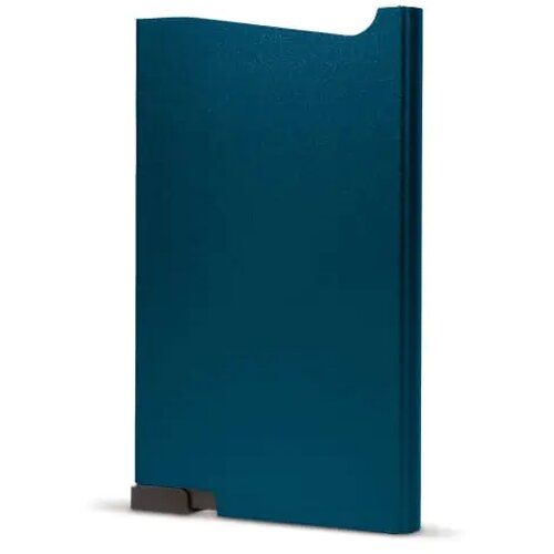 Uitschuifbare aluminium pashouder Blauw