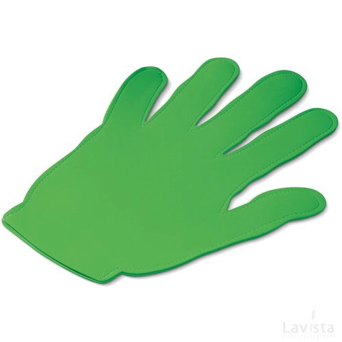 Evenementenhand licht groen