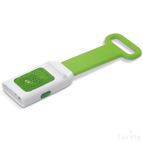 Fold-on lampje licht groen