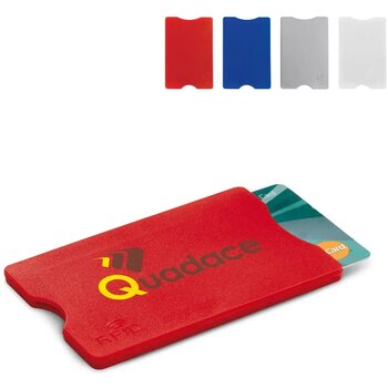 RFID kaarthouder hardcase rood