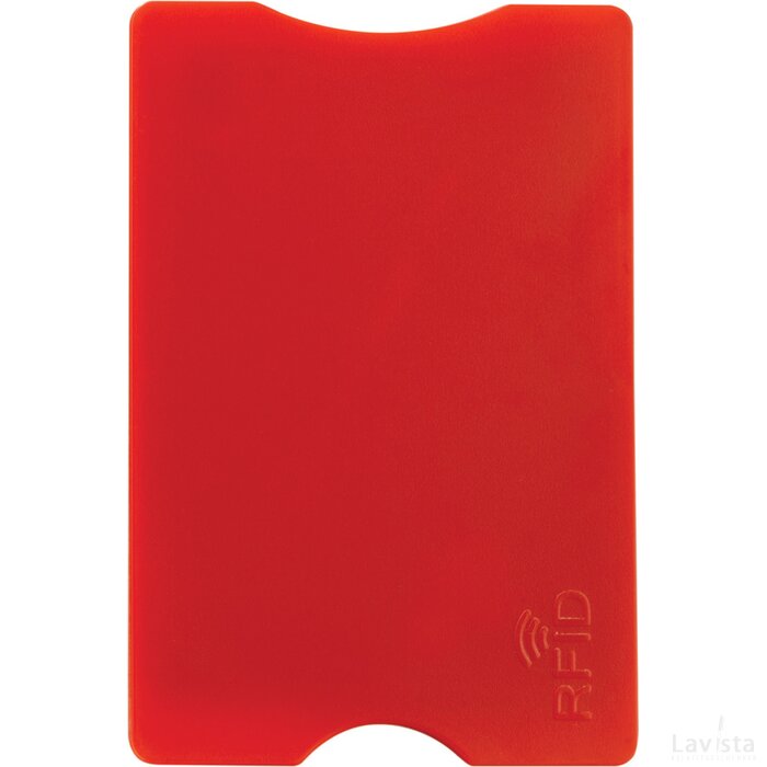 RFID kaarthouder hardcase rood