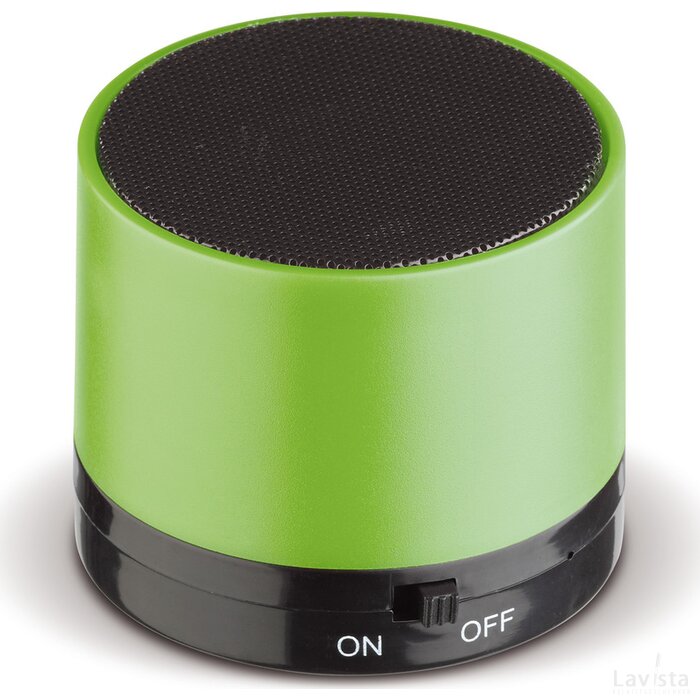 Draadloze mini speaker 3W licht groen