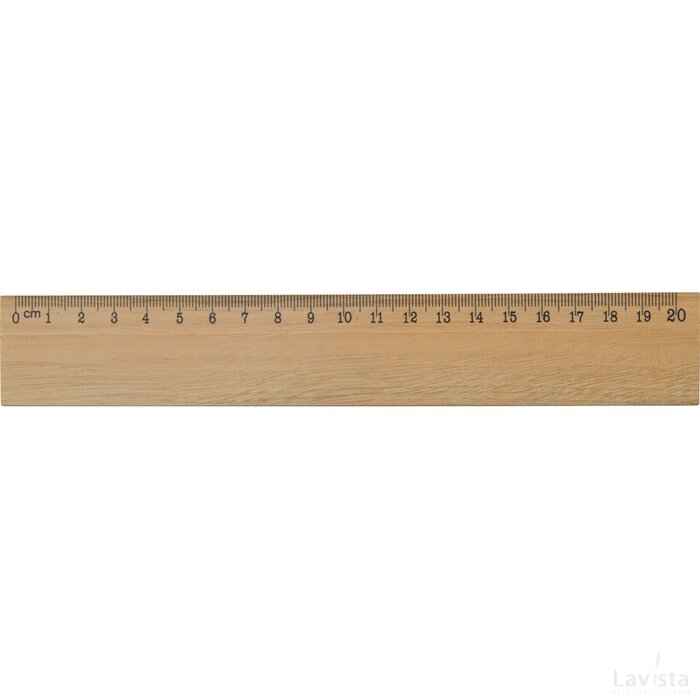 liniaal 20cm hout