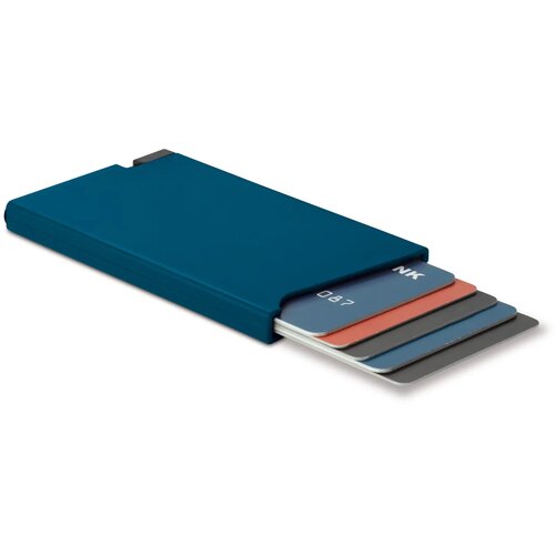 RFID blokkerende kaarthouder donker blauw