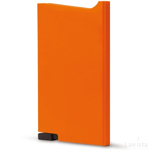 RFID blokkerende kaarthouder oranje