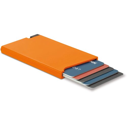 RFID blokkerende kaarthouder oranje