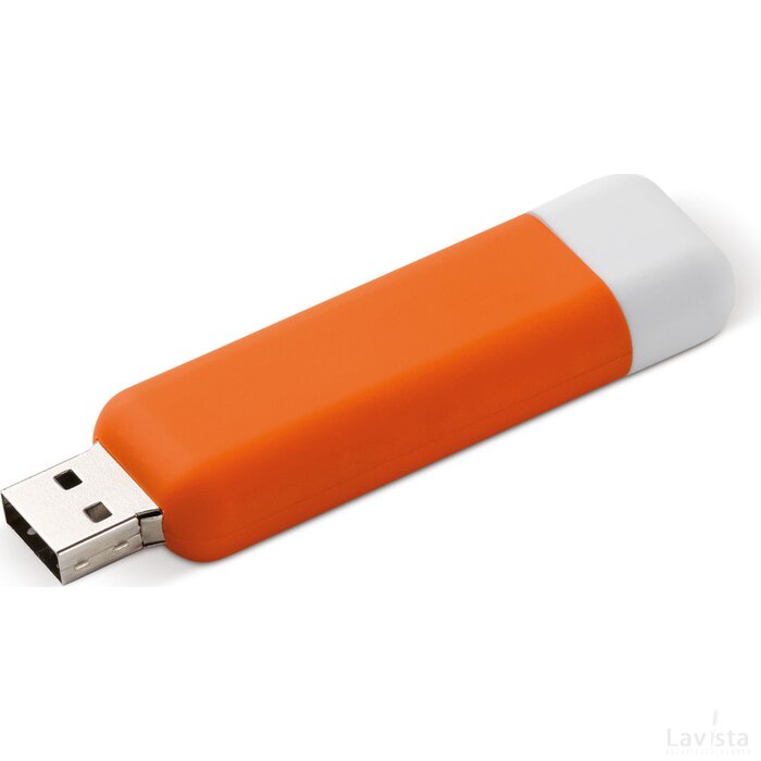 Modular USB stick 8GB oranje / wit