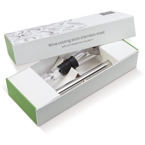 Wijnkoeler stick RVS zilver