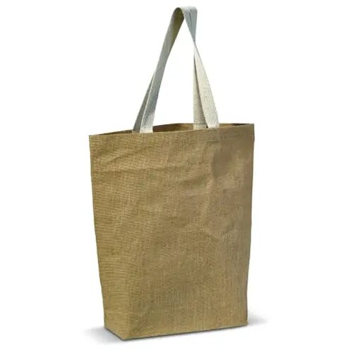 Schoudertas jute 340g/m² natuur