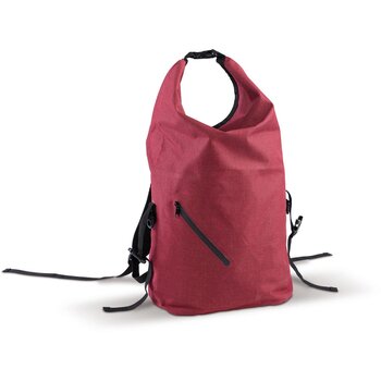 Rugzak waterdicht polyester 300D 20-22L donker rood