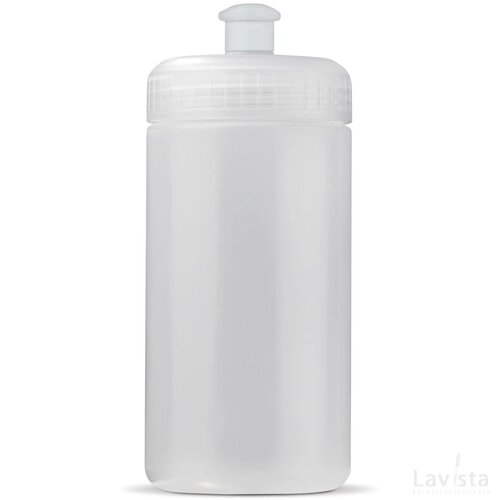 Sportbidon classic 500ml transparant