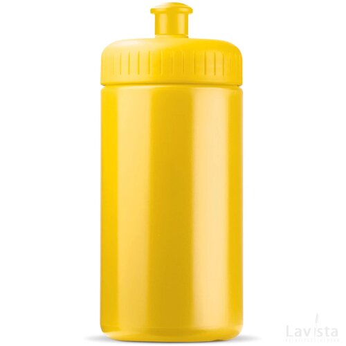 Sportbidon classic 500ml geel