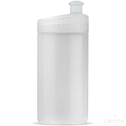 Sportbidon design 500ml transparant