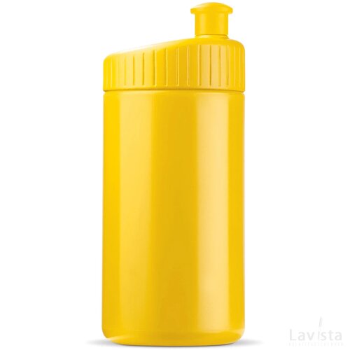 Sportbidon design 500ml geel