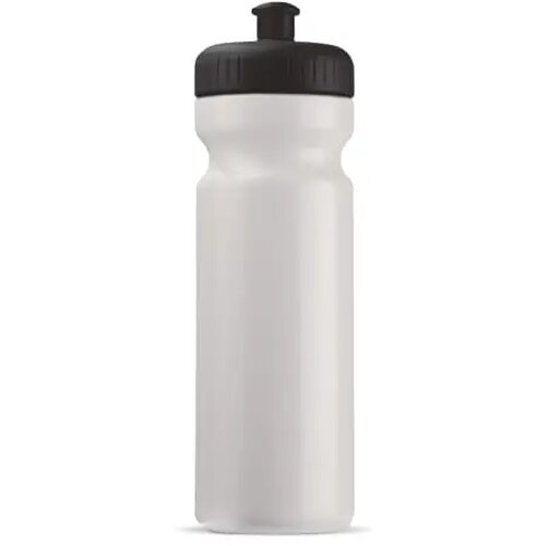 Sportbidon classic 750ml wit / zwart
