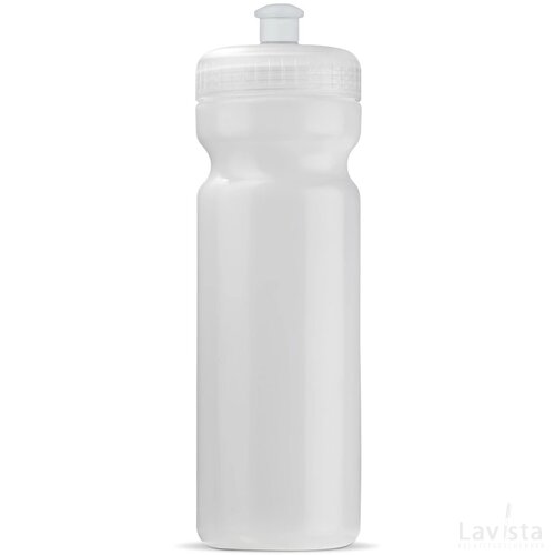 Sportbidon classic 750ml transparant
