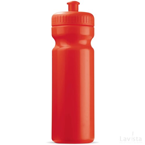 Sportbidon classic 750ml rood