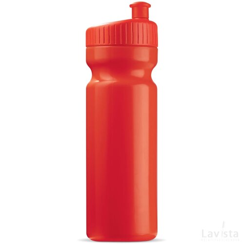 Sportbidon design 750ml rood