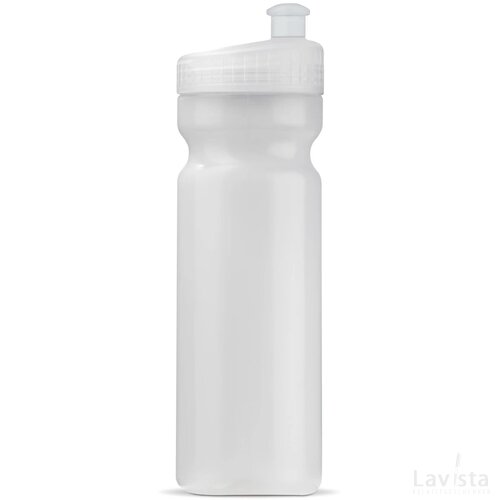 Sportbidon design 750ml transparant