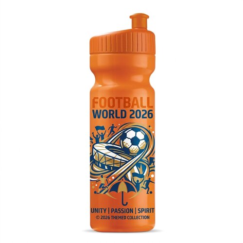 Sportbidon design 750ml oranje