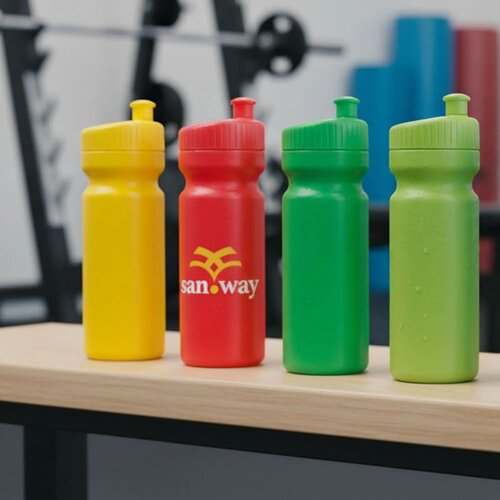 Sportbidon design 750ml geel