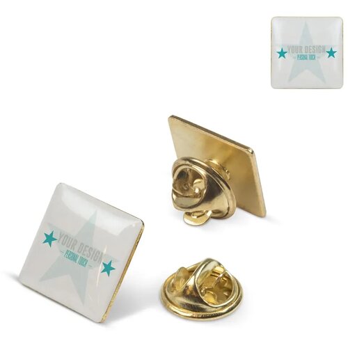 Vierkante metalen pin (15x15mm)
