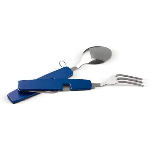 Inklapbaar bestek in multitool blauw