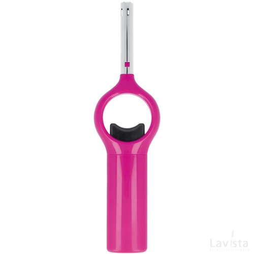 Zomerse barbecue aansteker roze