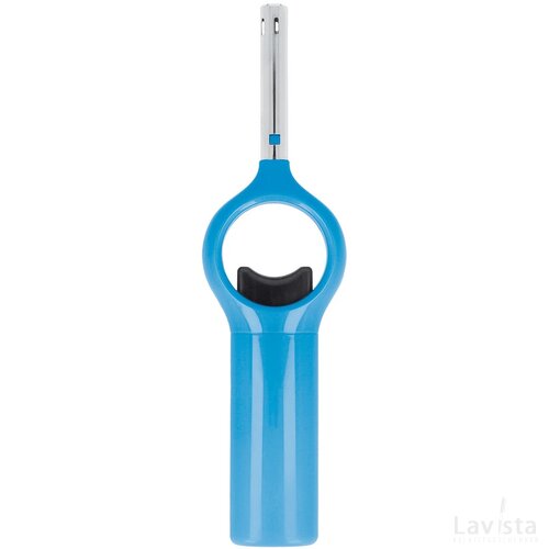 Zomerse barbecue aansteker blauw