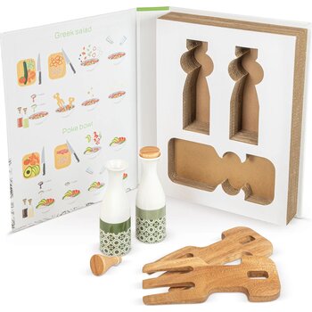 Saladeset olie & azijn hout