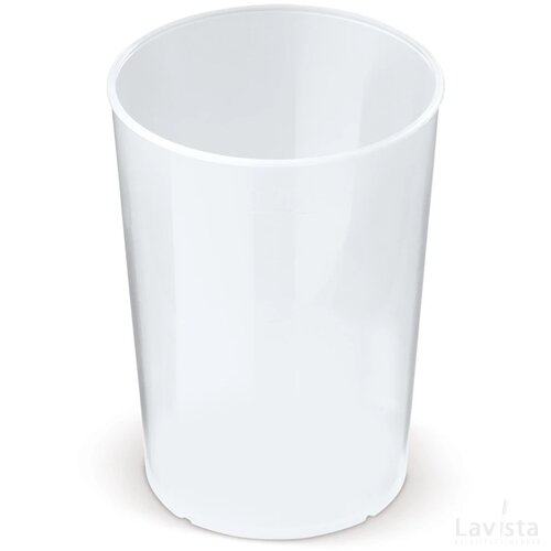 Ecologische cup biomateriaal 250ml transparant