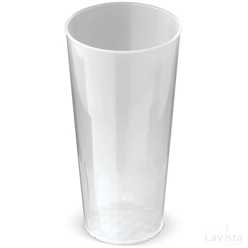 Ecologische cup design PP 500ml transparant