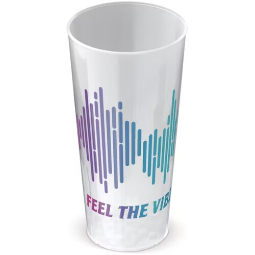 Ecologische hardcup PP 500ml Transparant