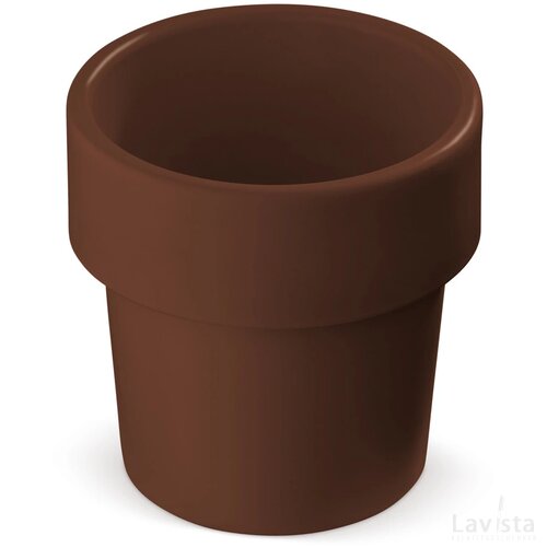 Koffiebeker Hot-but-cool 240ml bruin