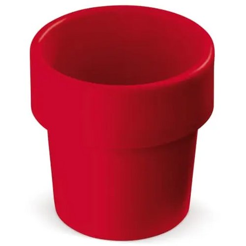Hot-but-cool koffiebeker Rood