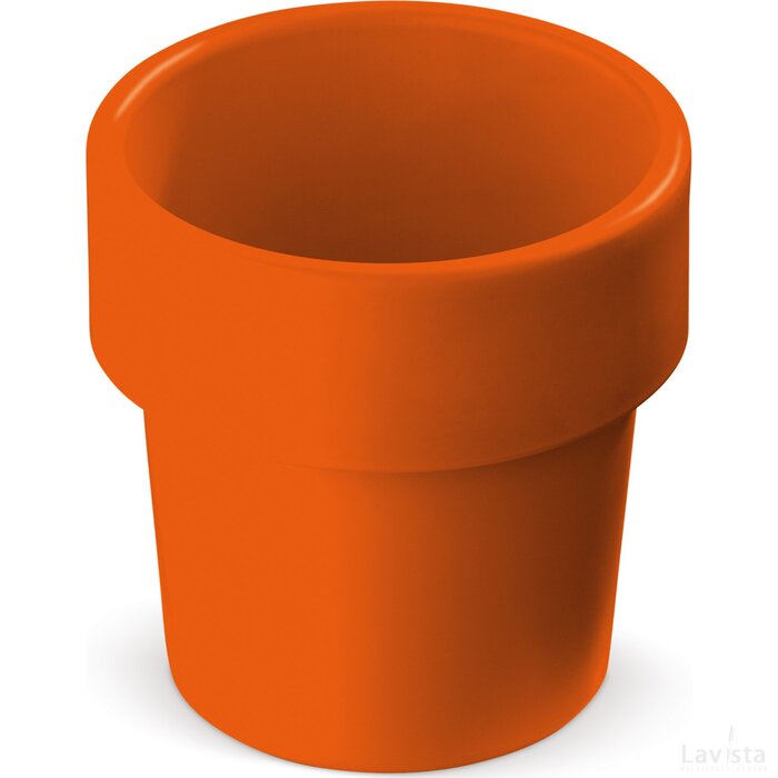 Koffiebeker Hot-but-cool 240ml oranje