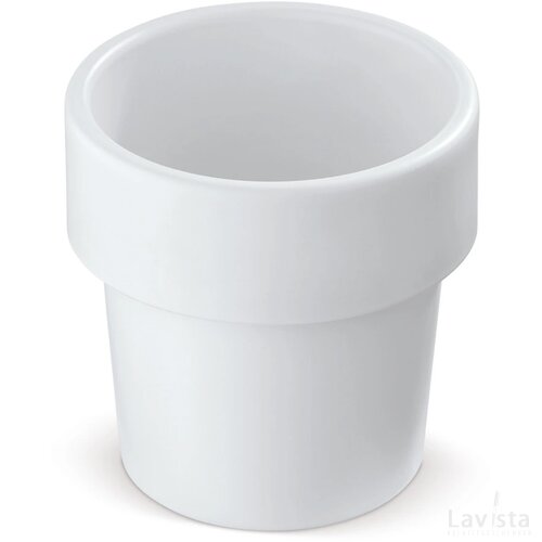 Koffiebeker Hot-but-cool 240ml wit