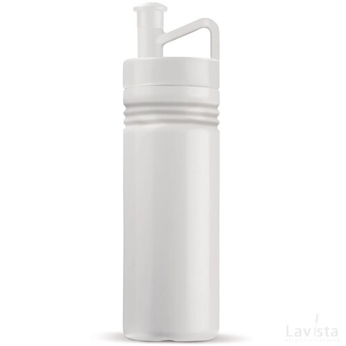 Sportbidon ergonomisch 500ml wit / wit