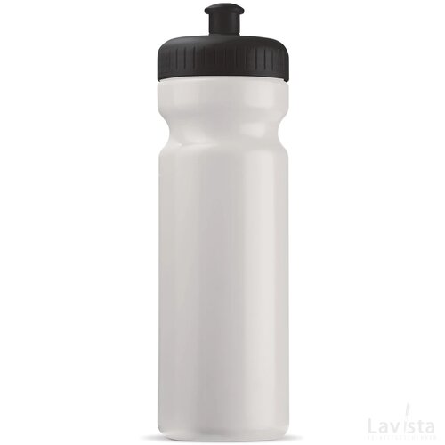 Sportbidon Bio 750ml Wit / Zwart