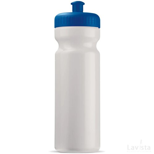 Sportbidon Bio 750ml Wit / Blauw