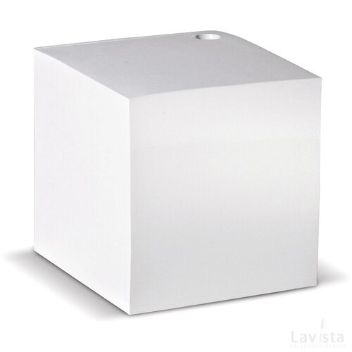 Kubusblok 840 vels 10x10x10cm wit