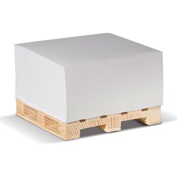 Kubusblok 420 vels 10x10x5cm wit