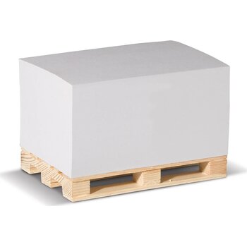 Kubusblok 530 vels 12x8x6cm wit