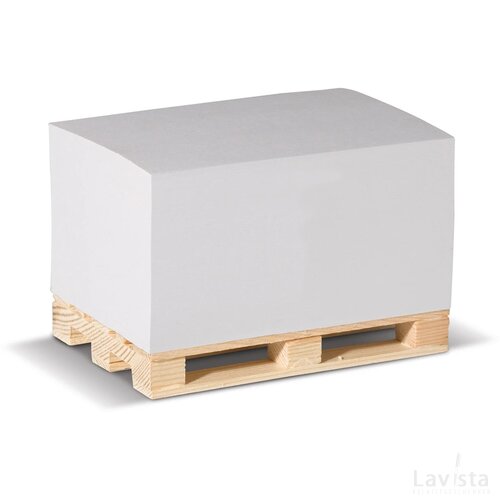 Kubusblok 530 vels 12x8x6cm wit