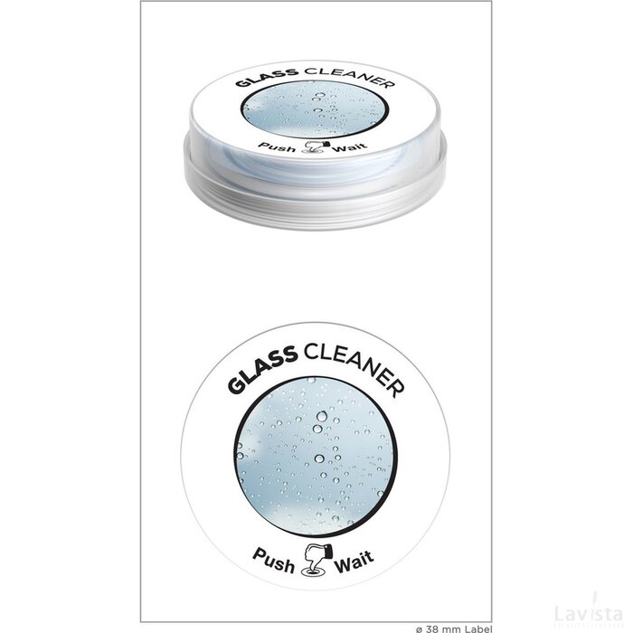 Pushclean glass cleaner