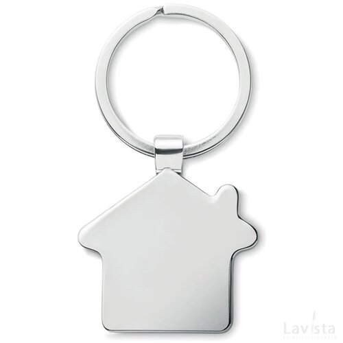 Bamboe sleutelhanger huisje Burnie
