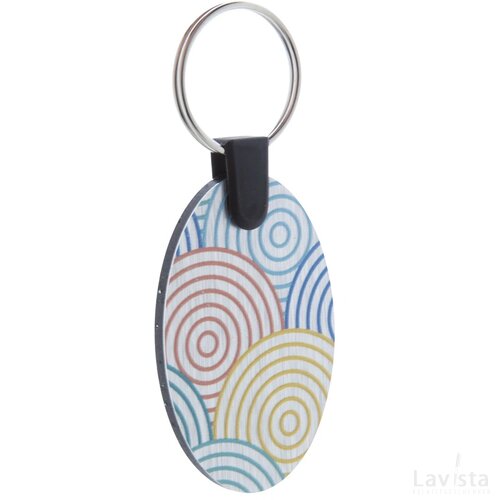 Aluudy B Sleutelhanger Zilver